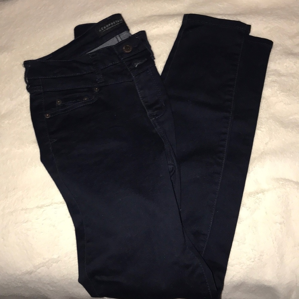 High waisted Dark wash jeans Aeropostale